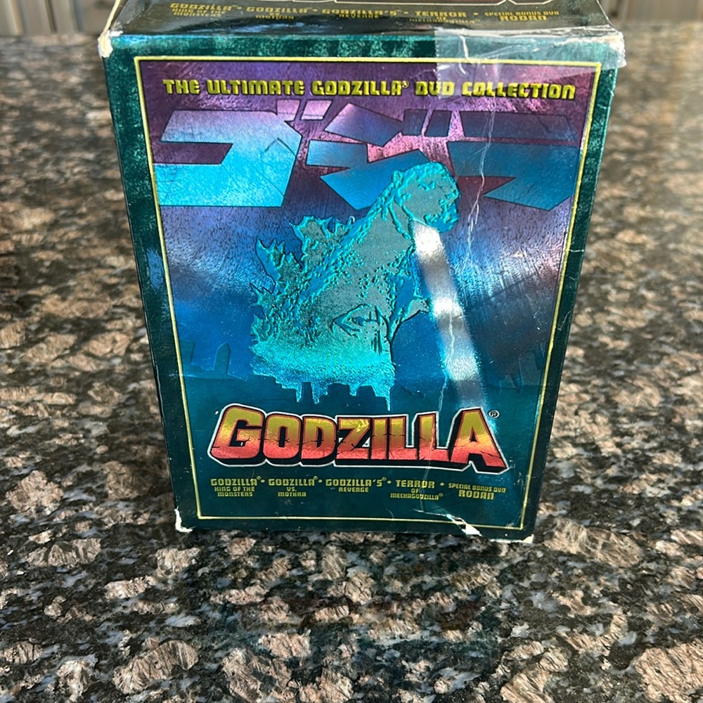 GODZILLA THE ULTIMATE GODZILLA 5 DISC DVD COLLECTION 2002
